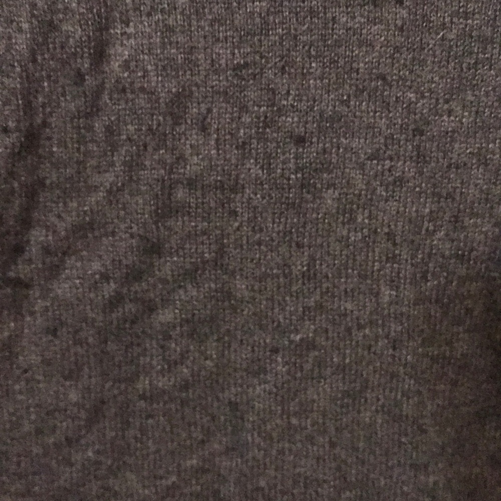 Gray Kenneth Cole Ruffle Cardigan - Picture 6 of 8